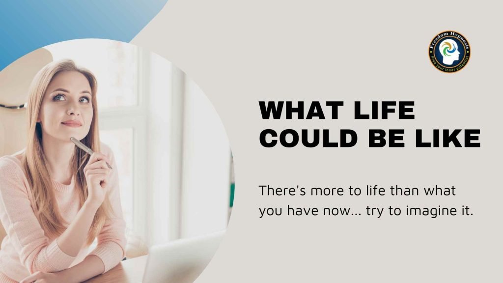 woman imagining life could be like